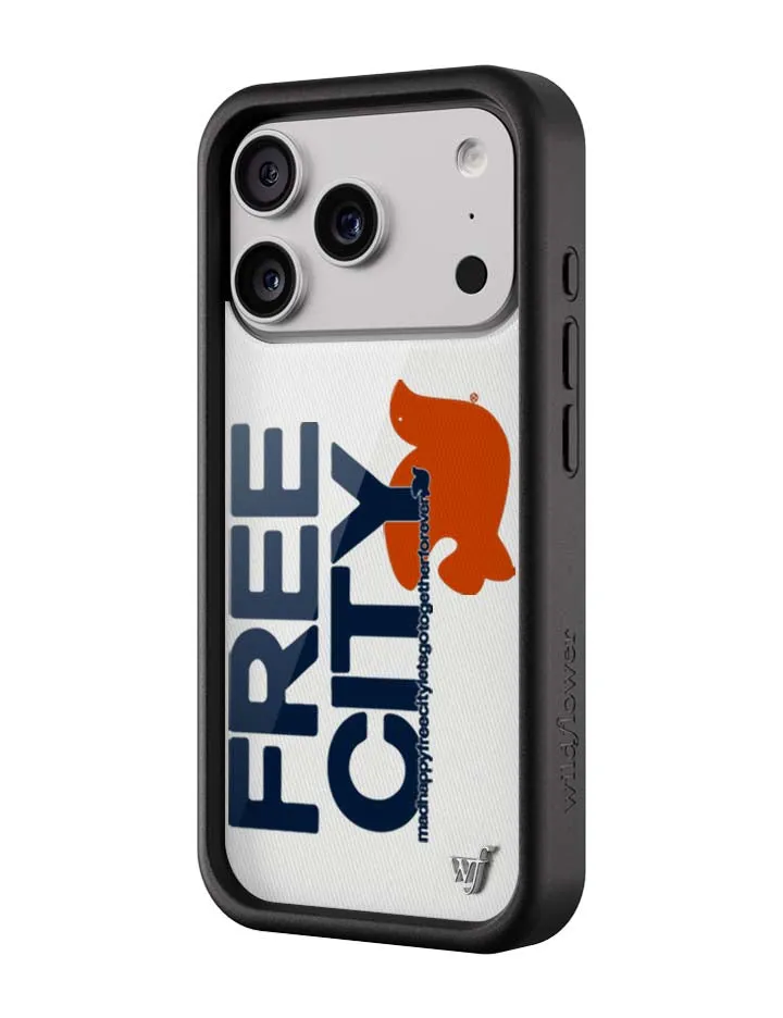 THE MADHAPPY & FREECITY TOGETHERFOREVER / WHITE & NAVY iPhone Case sold by Wildflower Cases product image thumbnail 5