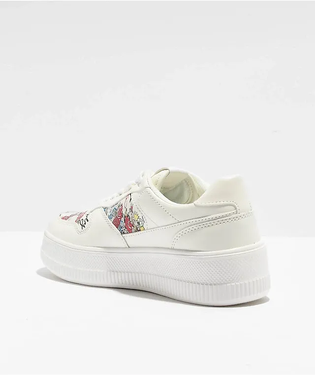 Ed Hardy Gwen White Shoes sold by Hamilton Place product image thumbnail 2