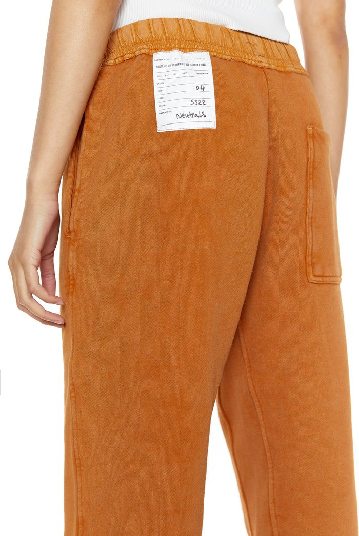NTRLS Rust Orange Relaxed Joggers sold by Jaded London product image thumbnail 5