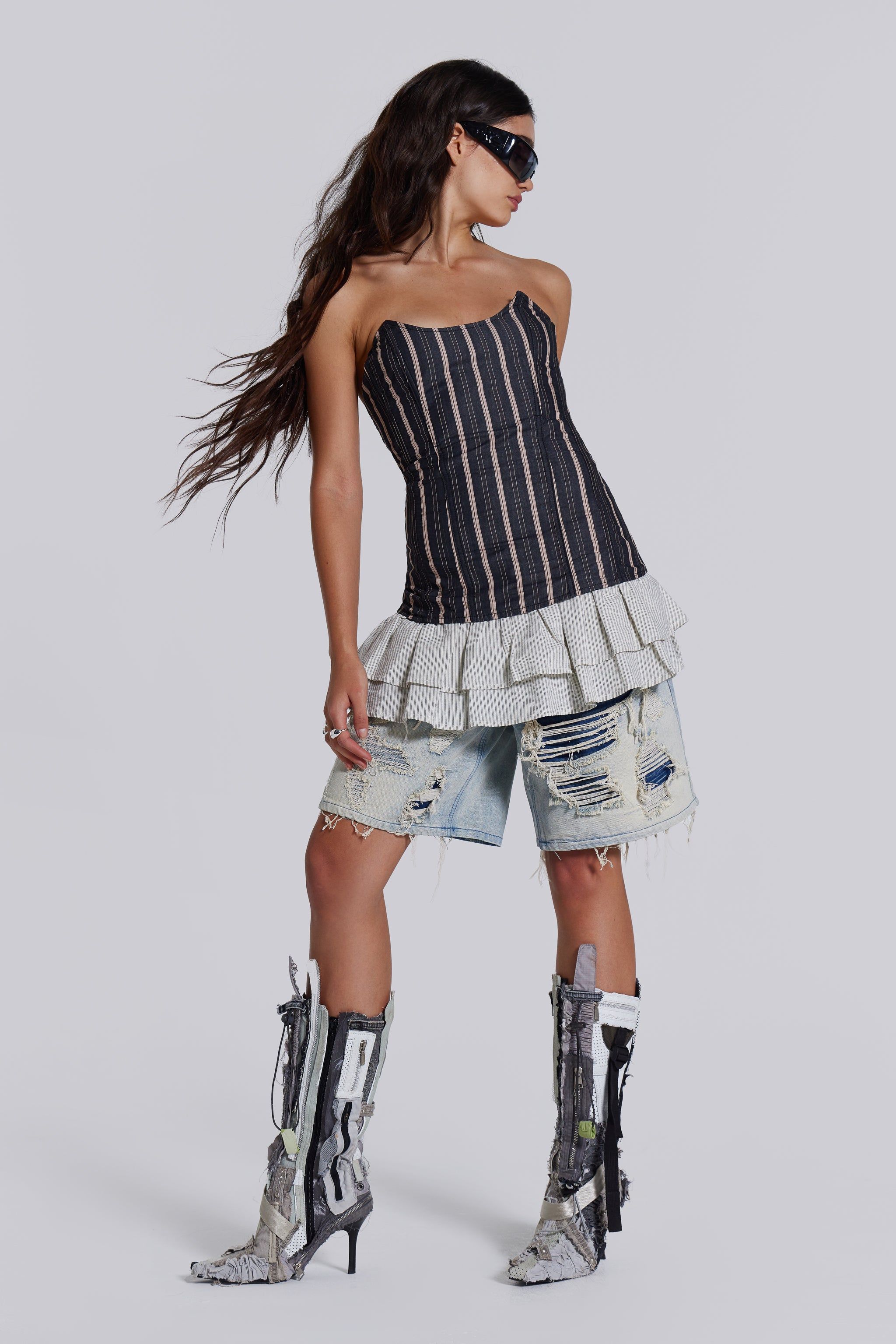 Rosa Mini Dress sold by Jaded London