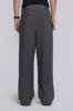 Goliath Light Grey Pinstripe Suit Pants sold by Jaded London
