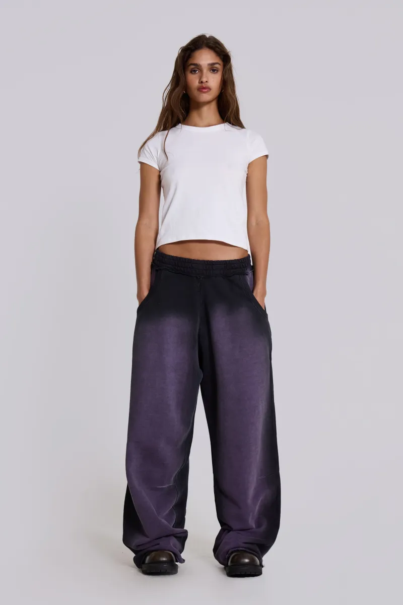 Deep Purple Fade Baggy Monster Joggers | Parallel