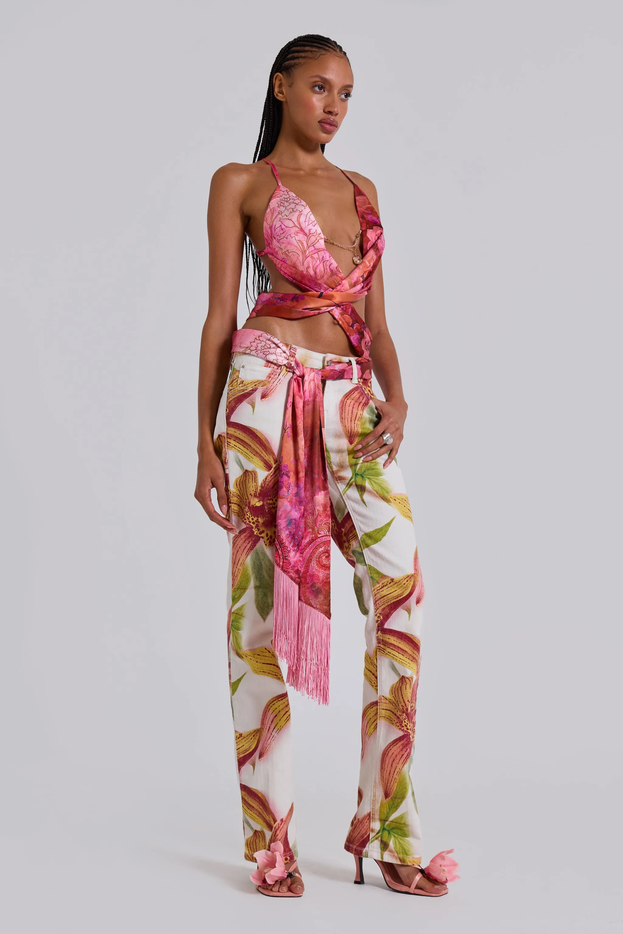 Lily Floral Bootcut Jeans | Parallel