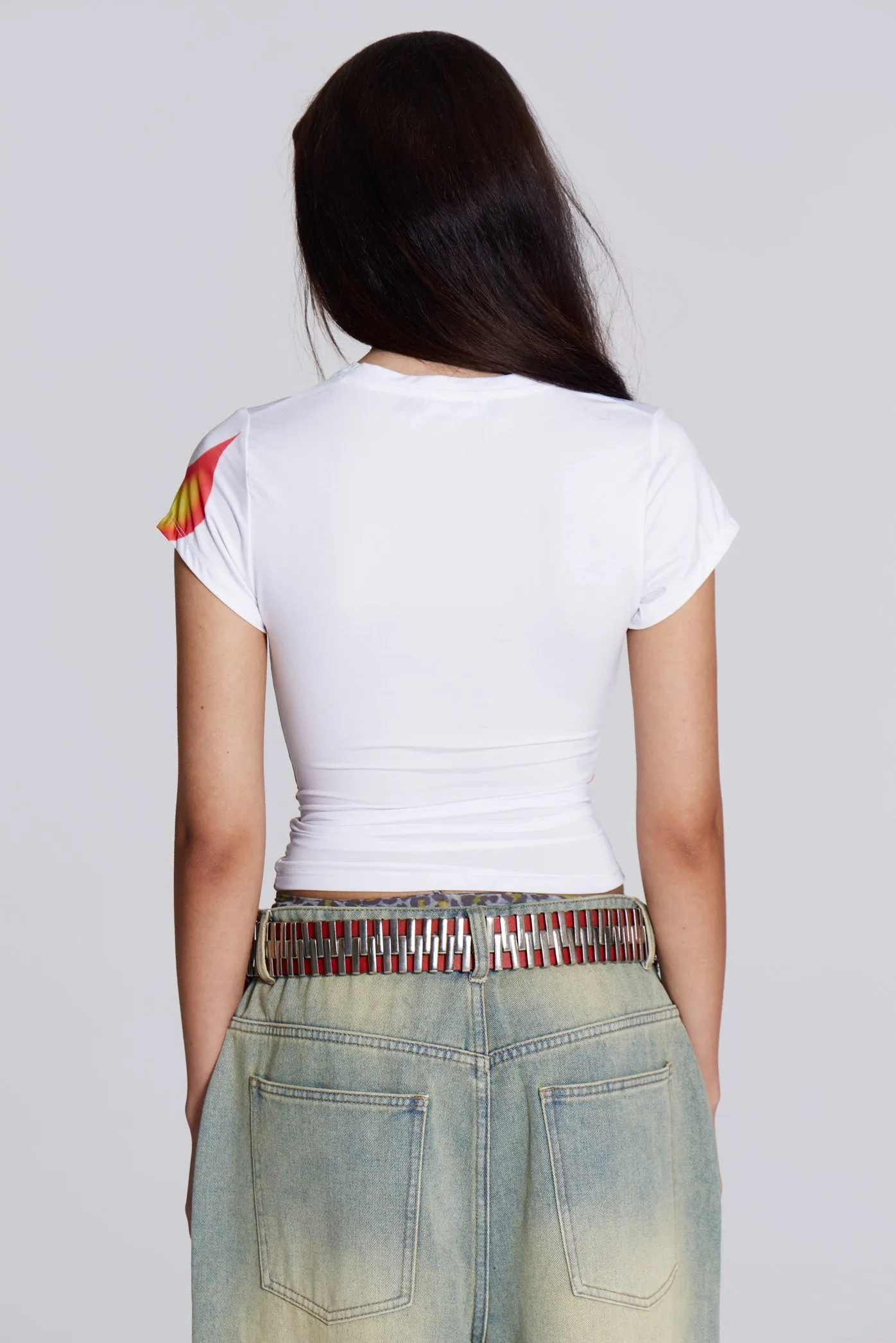 Millennium Flame Tee sold by Jaded London product image thumbnail 2