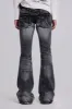 Washed Black Drift Flared Jeans sold by Jaded London