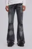 Washed Black Drift Flared Jeans sold by Jaded London