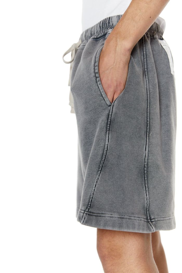 NTRLS Chrome Grey Relaxed Shorts sold by Jaded London product image thumbnail 6