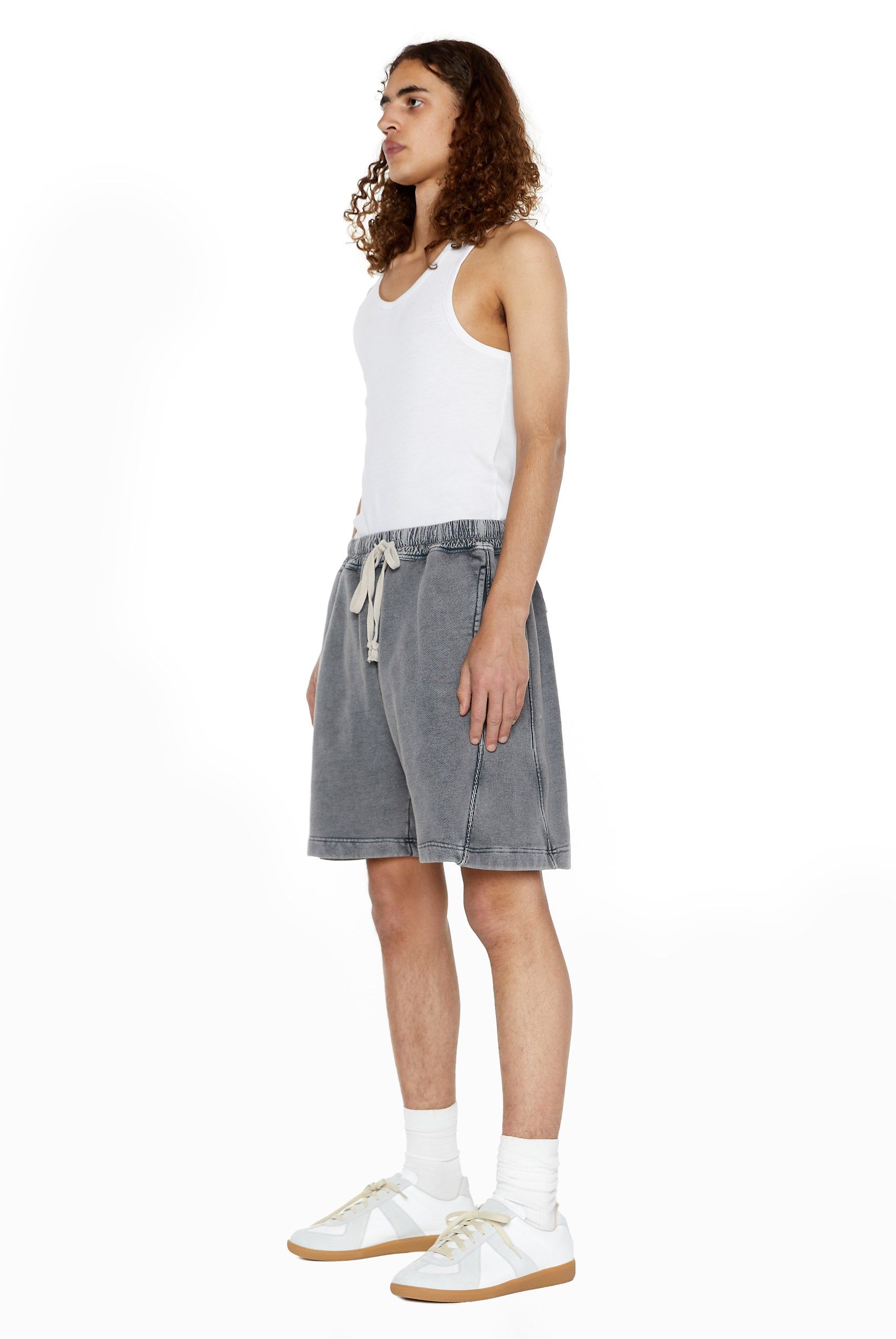 NTRLS Chrome Grey Relaxed Shorts sold by Jaded London product image thumbnail 5