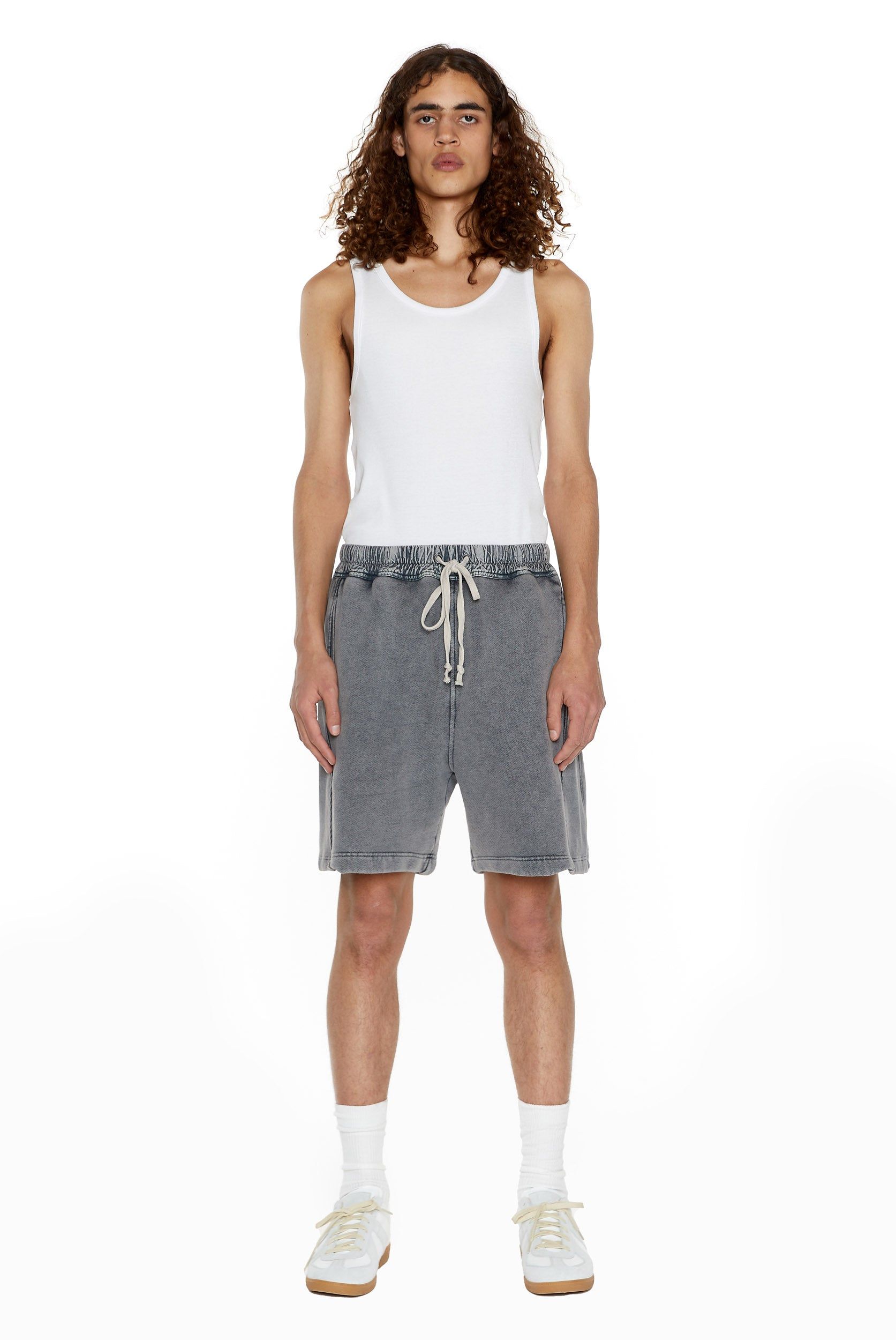NTRLS Chrome Grey Relaxed Shorts sold by Jaded London product image thumbnail 3
