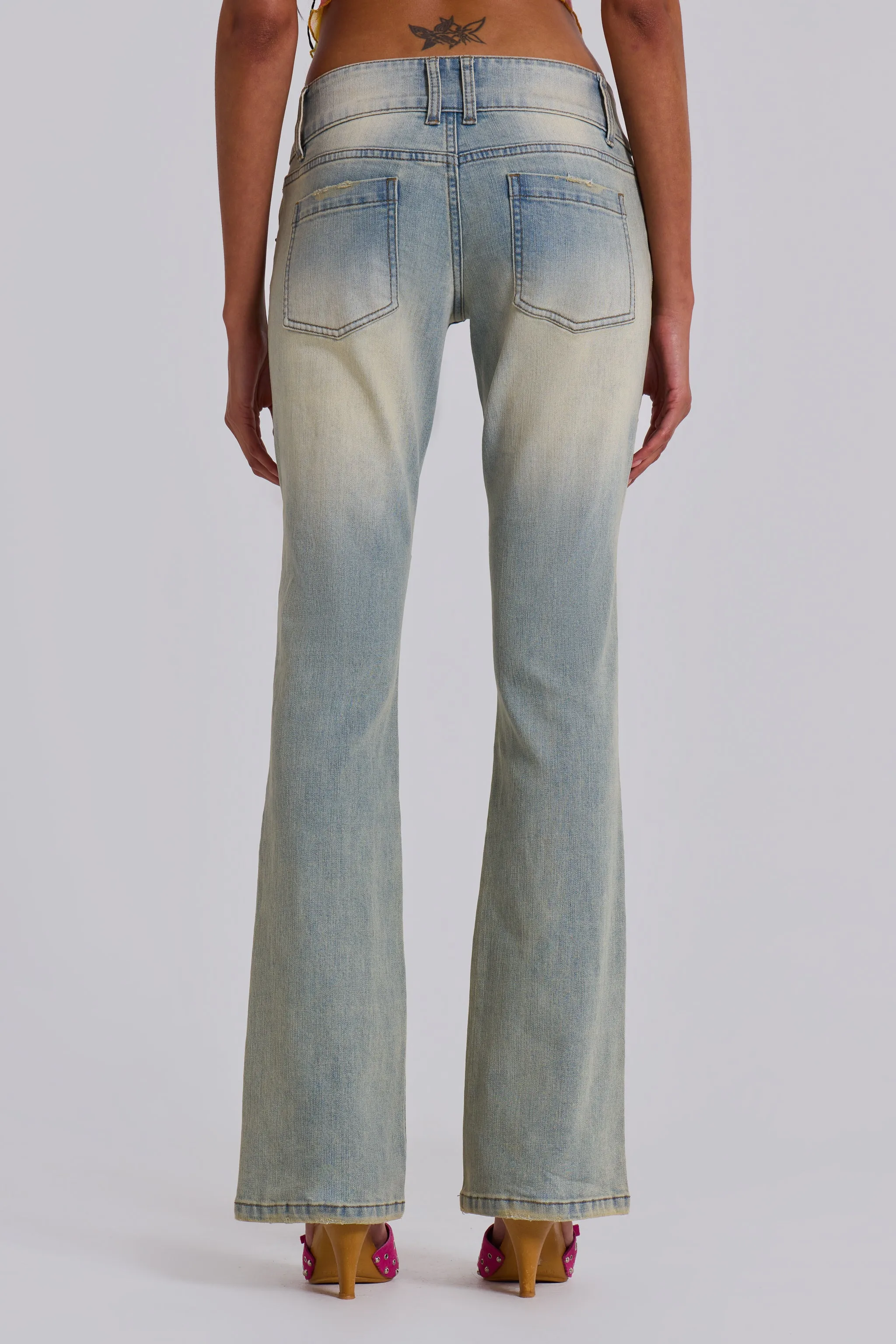 Light Wash Thirteen Jeans sold by Jaded London product image thumbnail 3