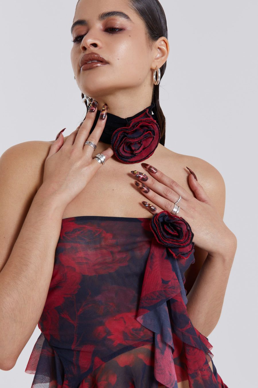 Selene Neck Tie sold by Jaded London product image thumbnail 3