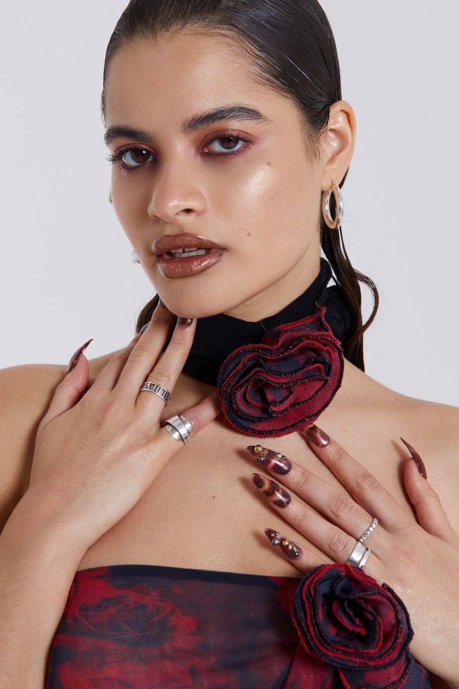 Selene Neck Tie sold by Jaded London