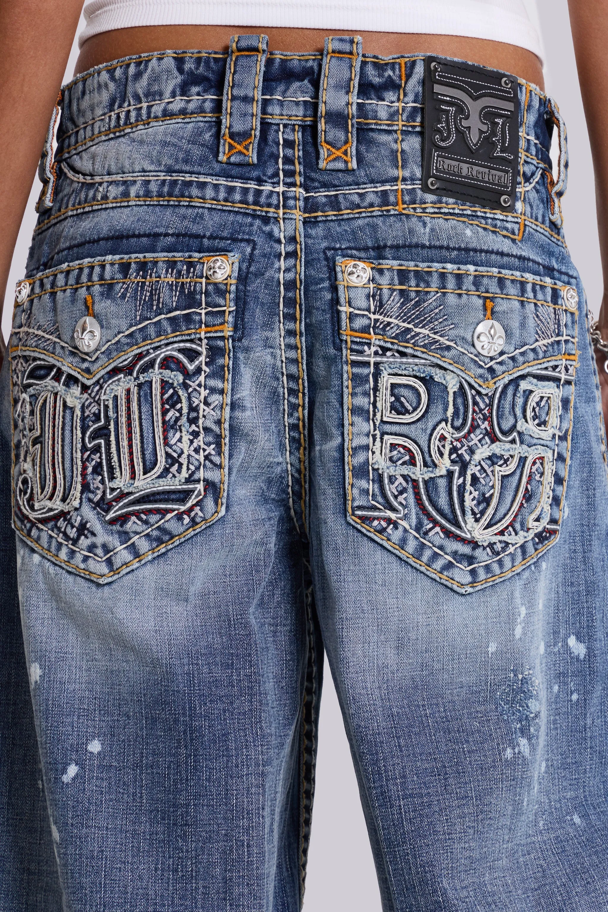 JADED LONDON/Rock Revival Mono Colossus ジーンズ Rock Revival Mono Colossus Jeans | Jaded London | Clothing