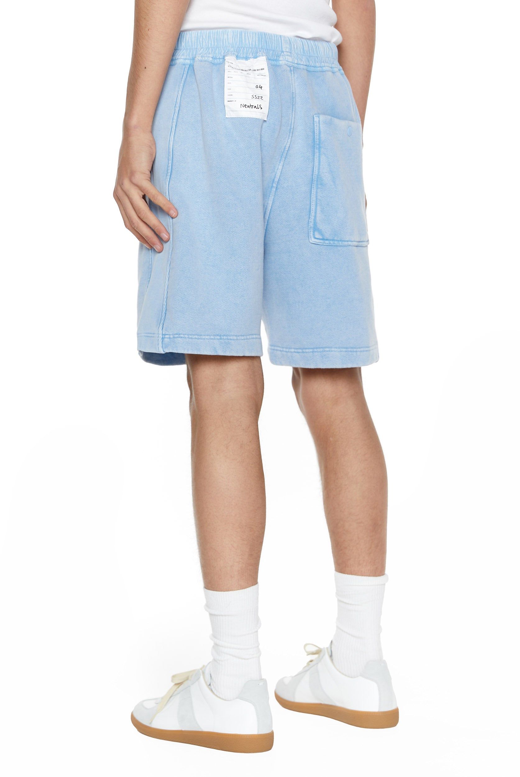 NTRLS Powder Blue Relaxed Shorts sold by Jaded London product image thumbnail 5