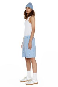 NTRLS Powder Blue Relaxed Shorts sold by Jaded London