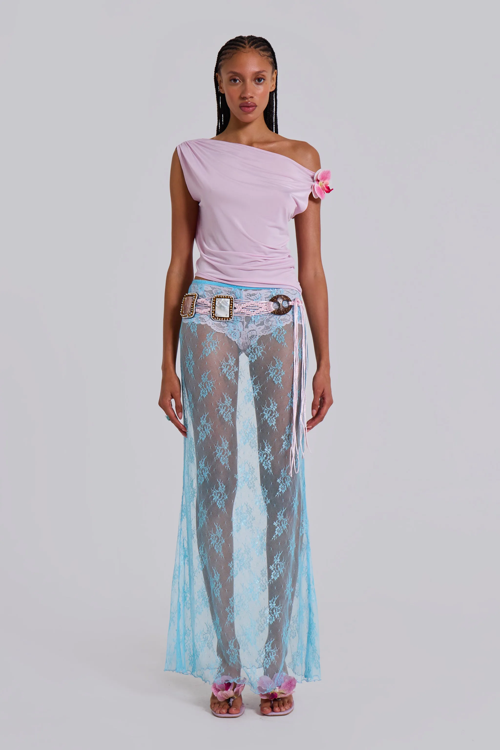 Beaded Shell Woven Belt sold by Jaded London product image thumbnail 5