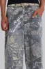 Forest Camo Colossus Jeans sold by Jaded London