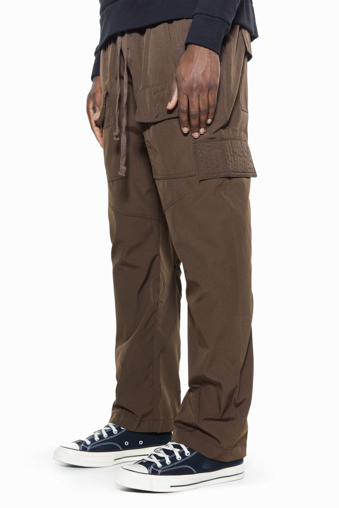 Brown Trail Cargo Trousers sold by Jaded London product image thumbnail 2