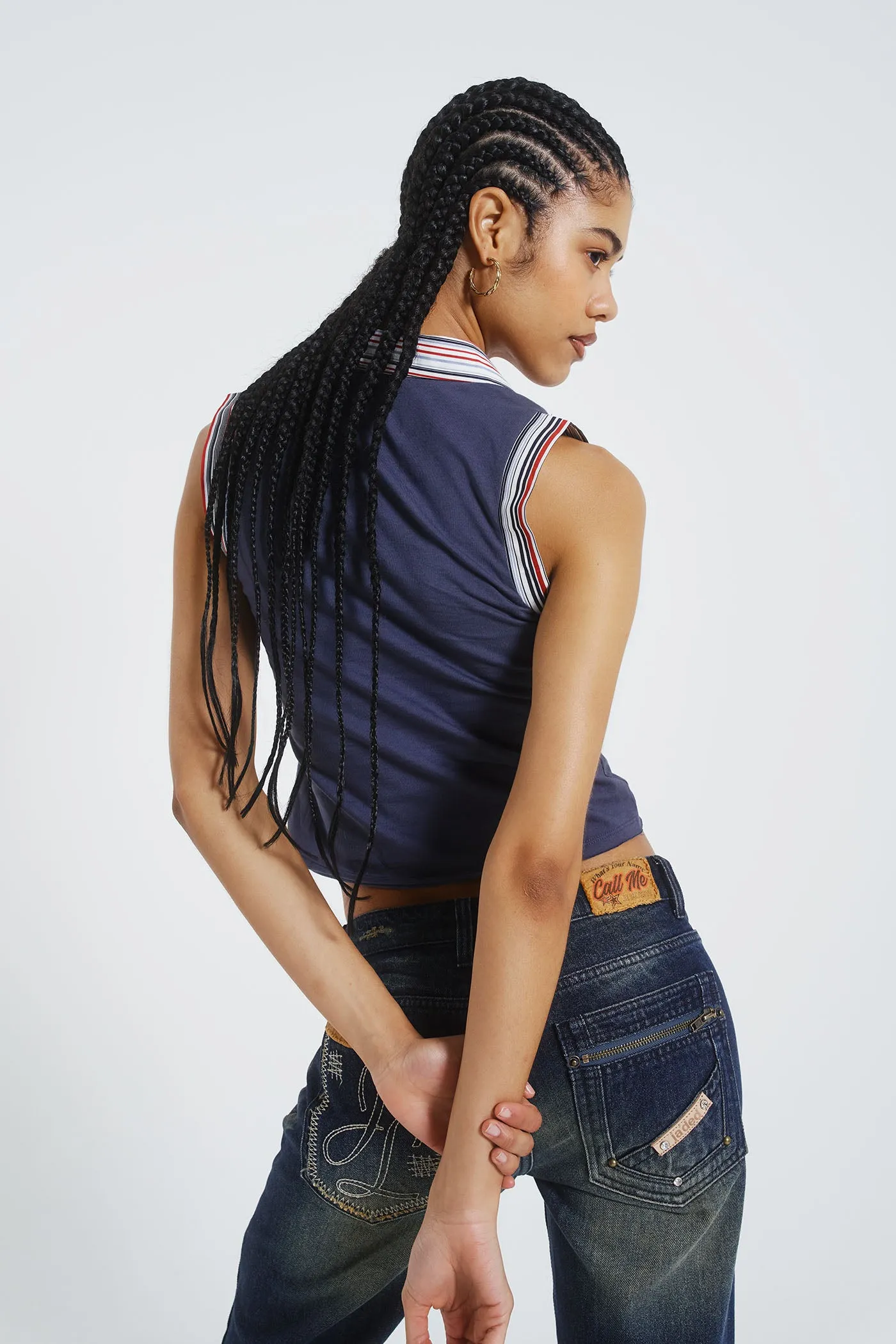 Stars And Stripes Vest sold by Jaded London product image thumbnail 3