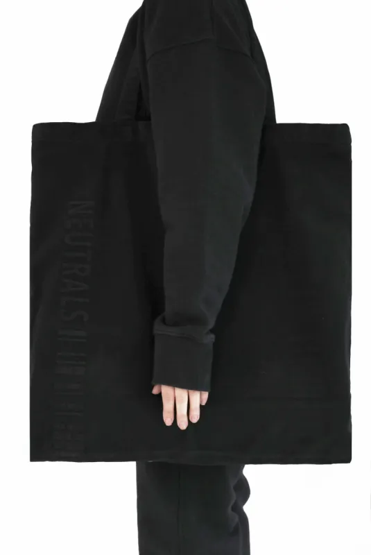 NTRLS Dust Black Oversized Tote Bag sold by Jaded London