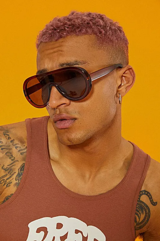 Retro Brown Sunglasses sold by Jaded London