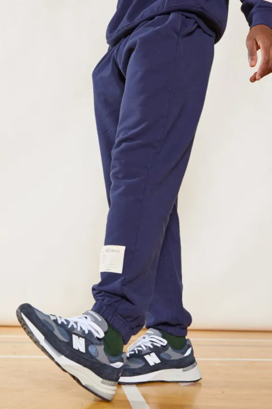 NTRLS Navy Cuffed Joggers sold by Jaded London