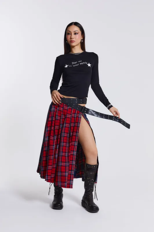 Rebel Maxi Kilt Parallel