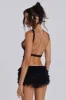 Hera Backless Diamante Top sold by Jaded London