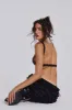 Hera Backless Diamante Top sold by Jaded London