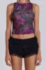 Hera Backless Diamante Top sold by Jaded London