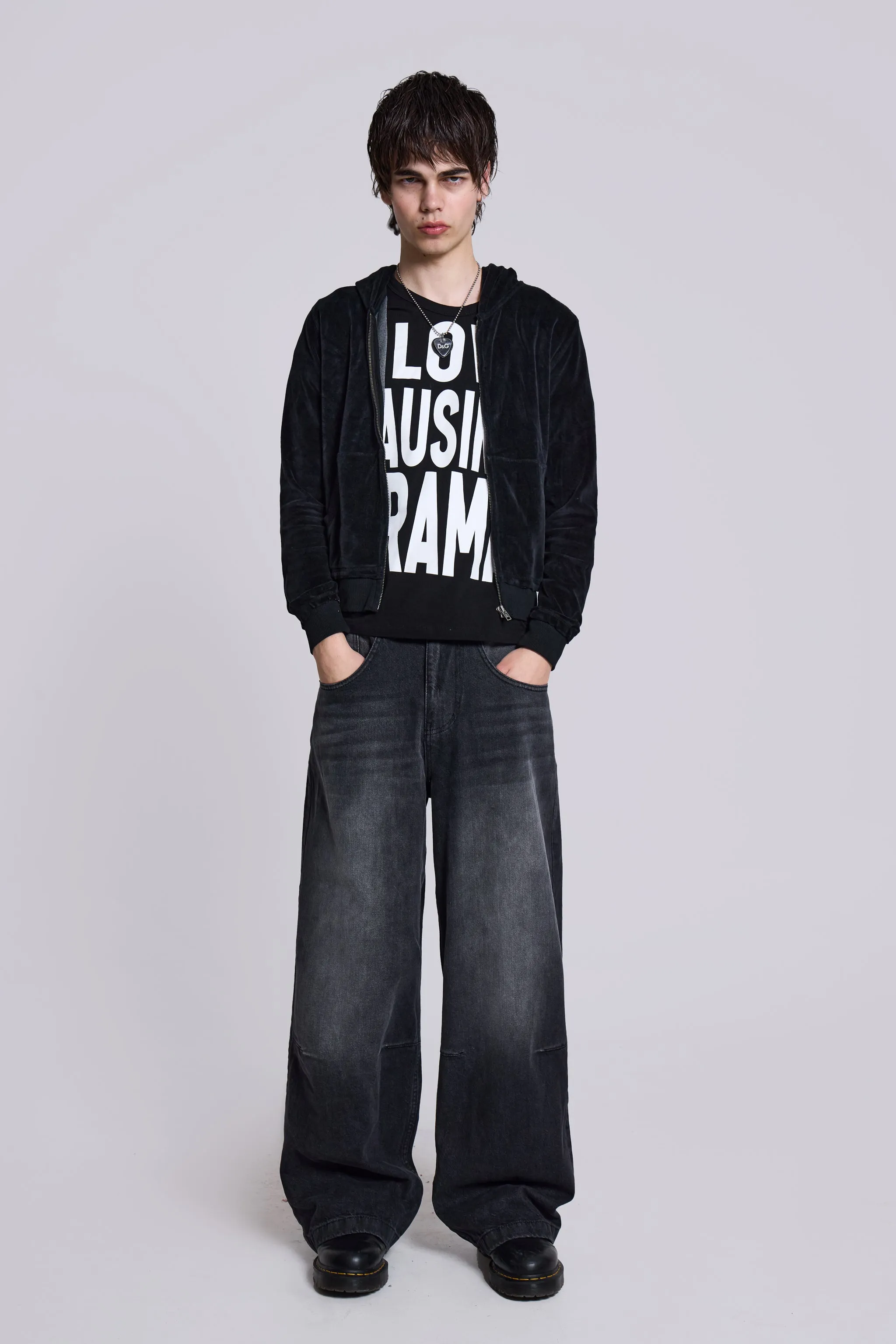 トップス MENES Solid Black Colossus Fit Jeans M MENES Solid Black Colossus Fit Jeans