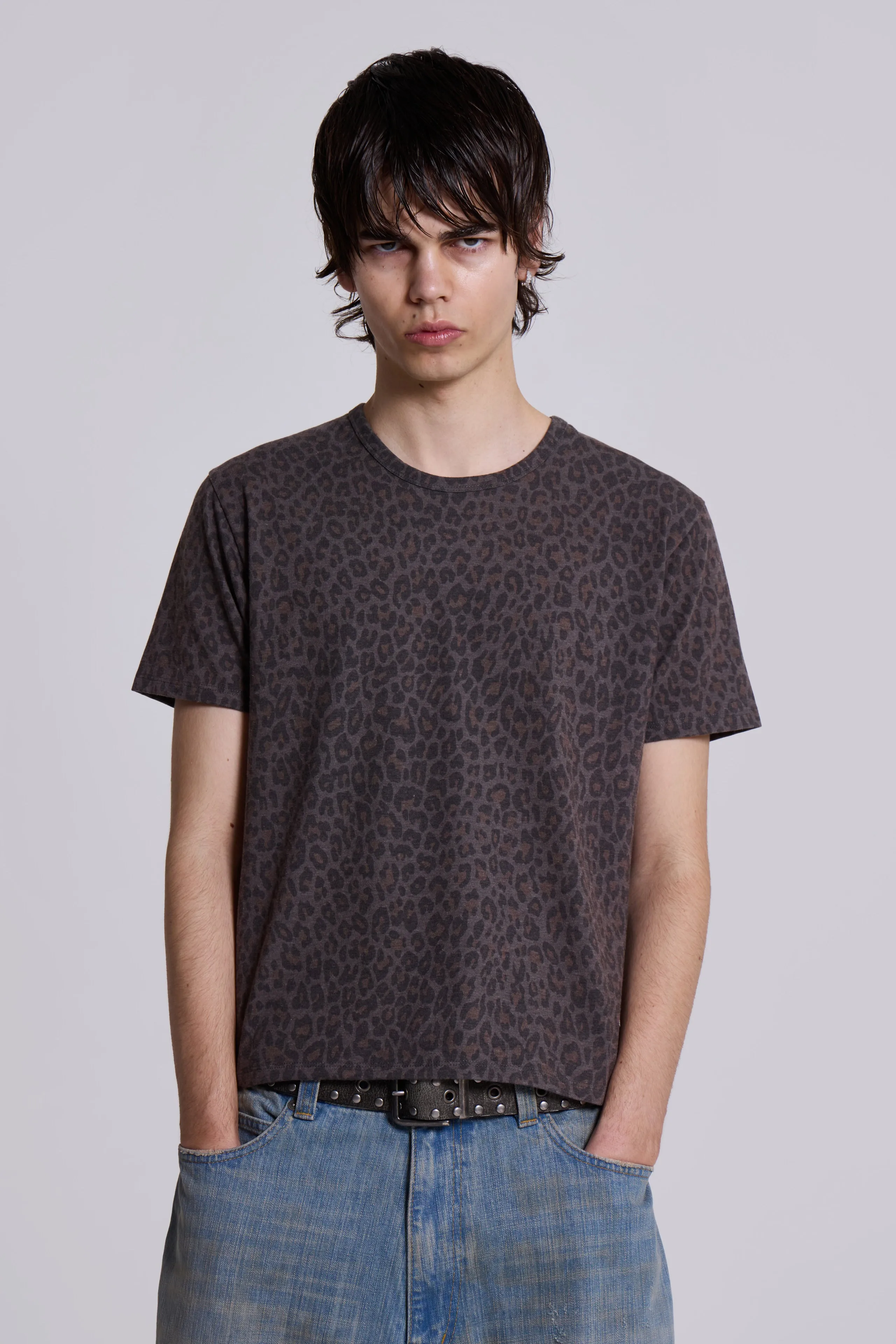 Leopard Fade Tee sold by Jaded London