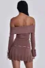 Serena Knitted Mini Dress sold by Jaded London