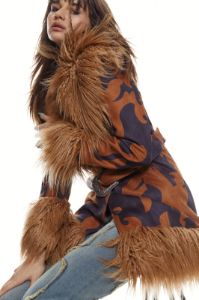 Monarch Faux Fur Coat sold by Jaded London