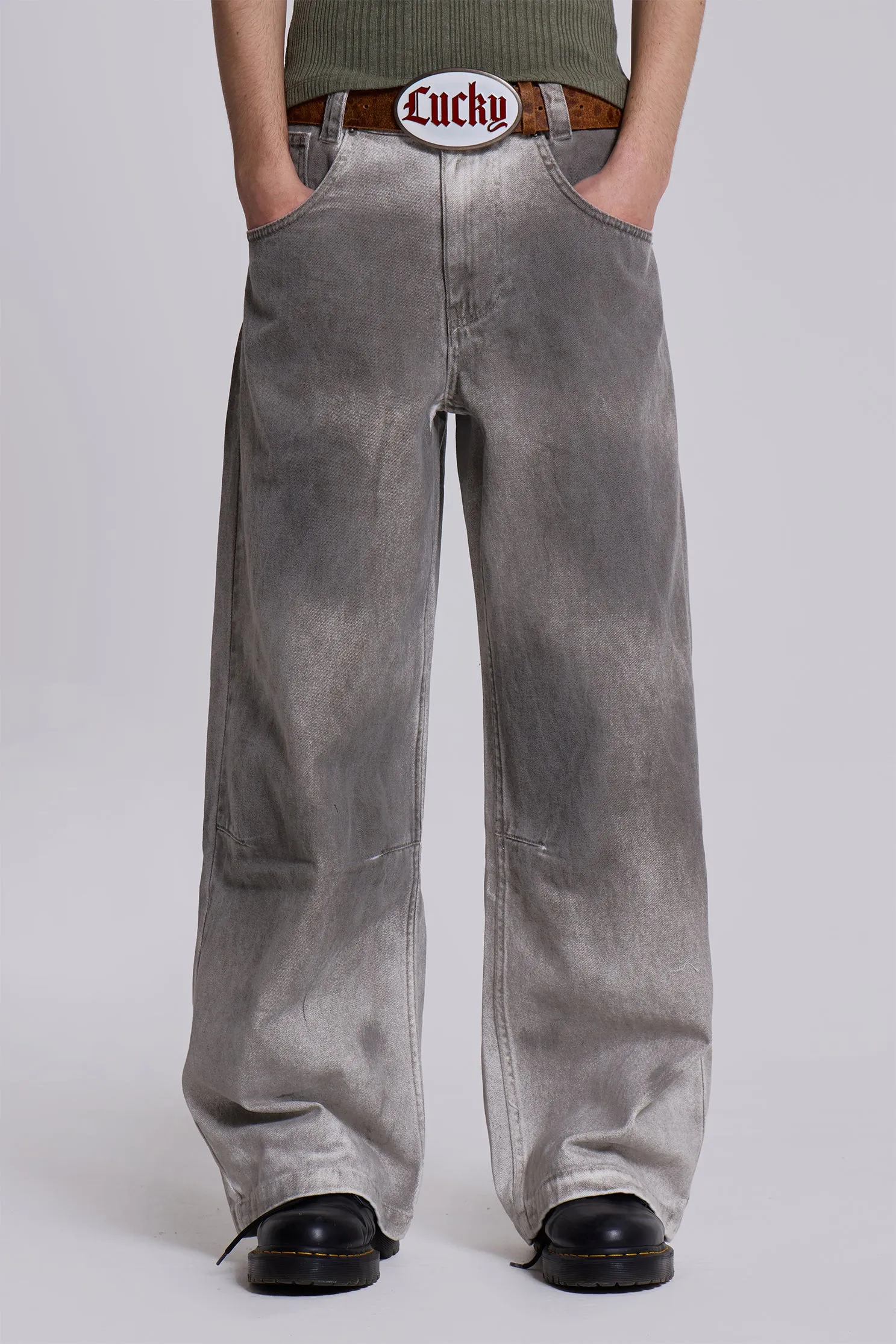Tar Wash Colossus Jeans sold by Jaded London