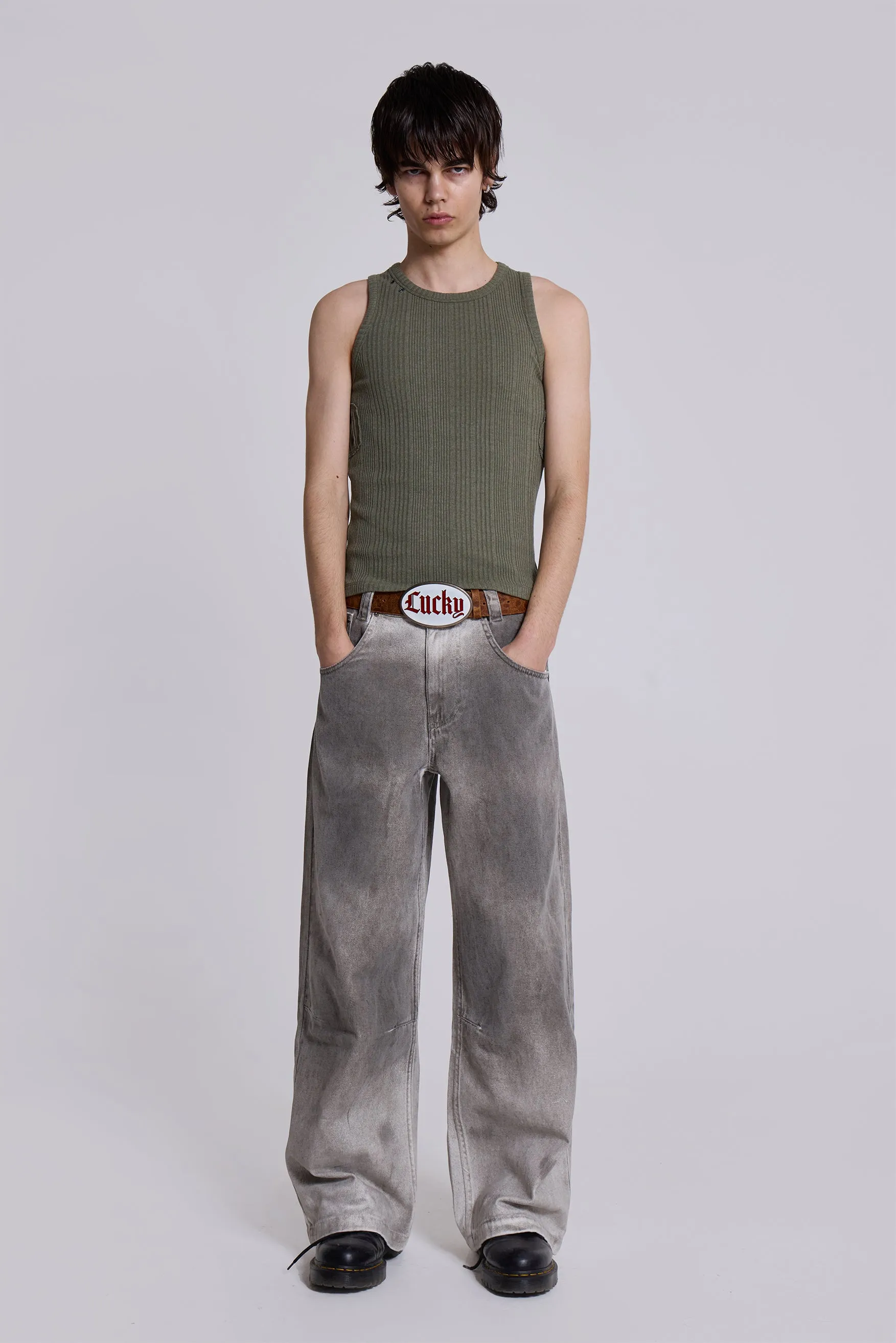 Tar Wash Colossus Jeans sold by Jaded London product image thumbnail 2