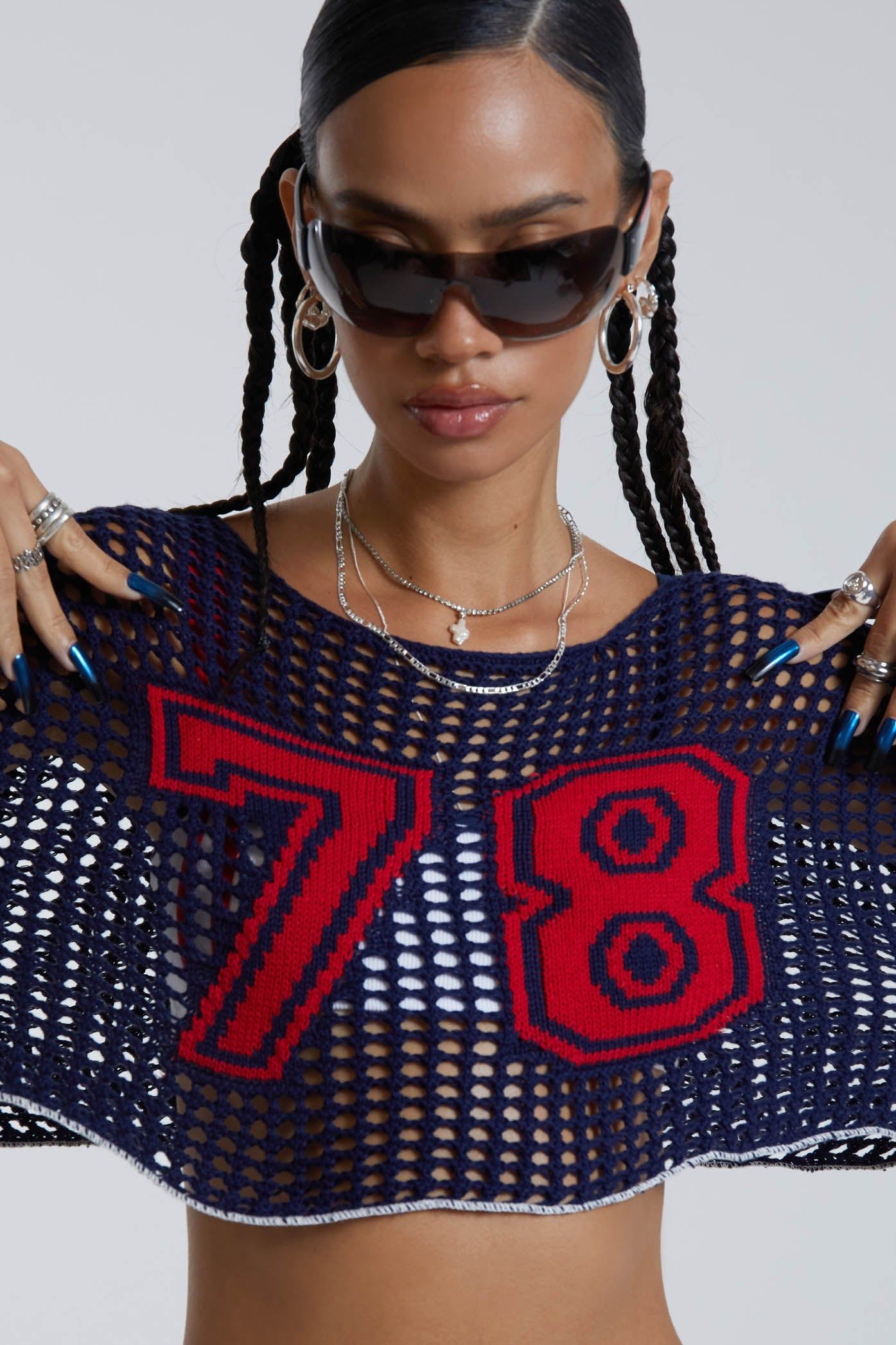 78th St Cropped Knit sold by Jaded London product image thumbnail 5