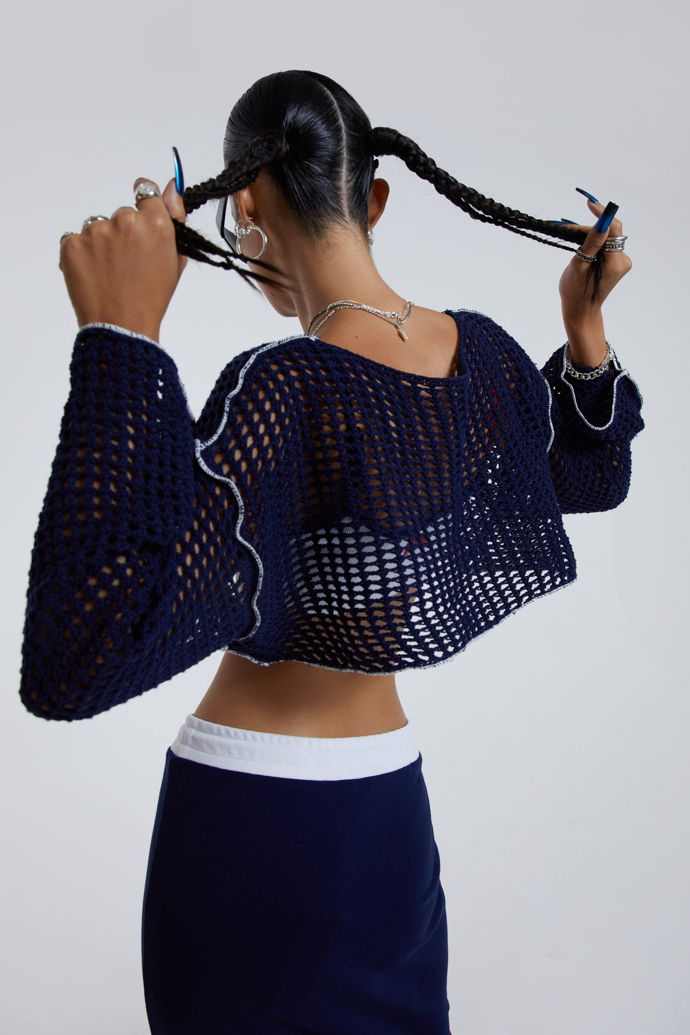 78th St Cropped Knit sold by Jaded London product image thumbnail 2