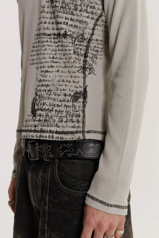 Static Long Sleeve Tee sold by Jaded London