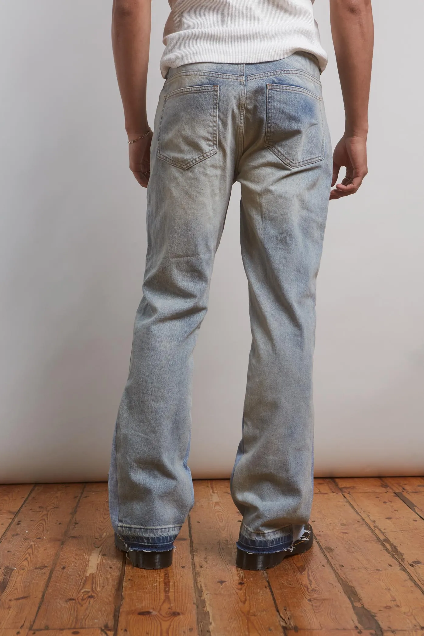 Flared Jean With Inserted Panel sold by Jaded London product image thumbnail 5