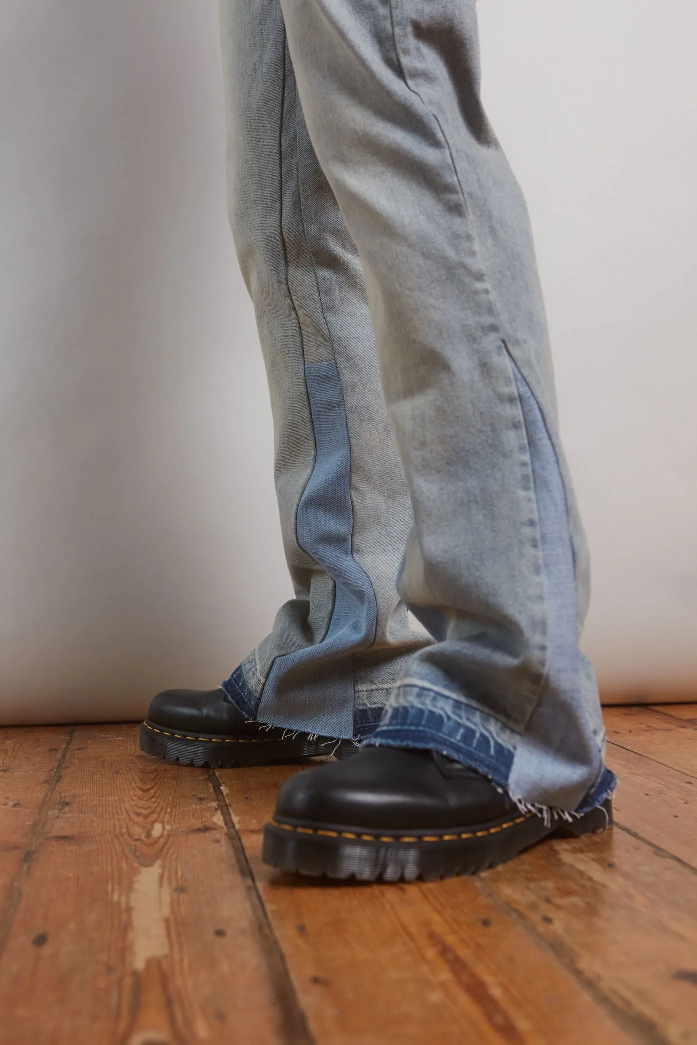 Flared Jean With Inserted Panel sold by Jaded London product image thumbnail 2