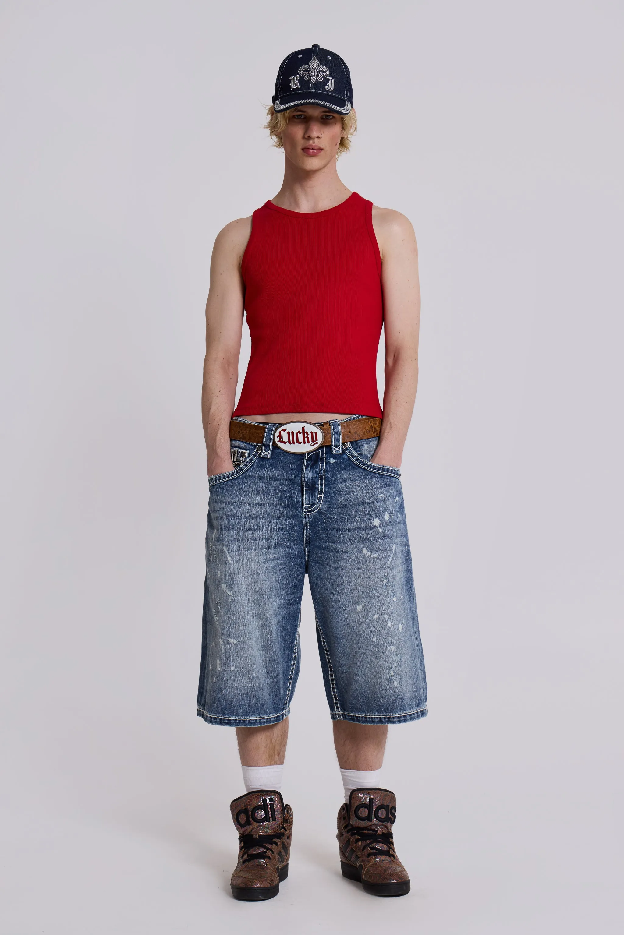 Rock Revival Axel Colossus Jorts sold by Jaded London product image thumbnail 5