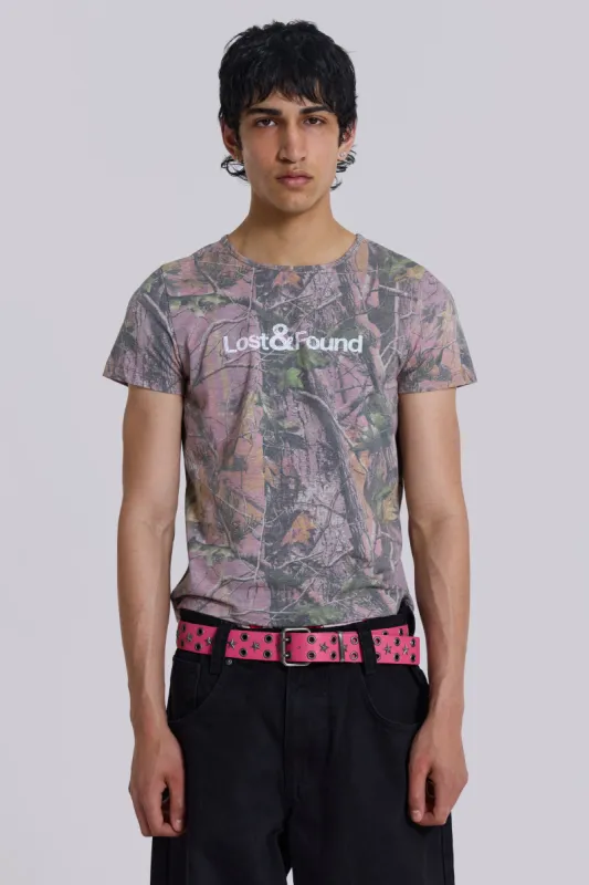 Lost & Found Camo Tee sold by Jaded London