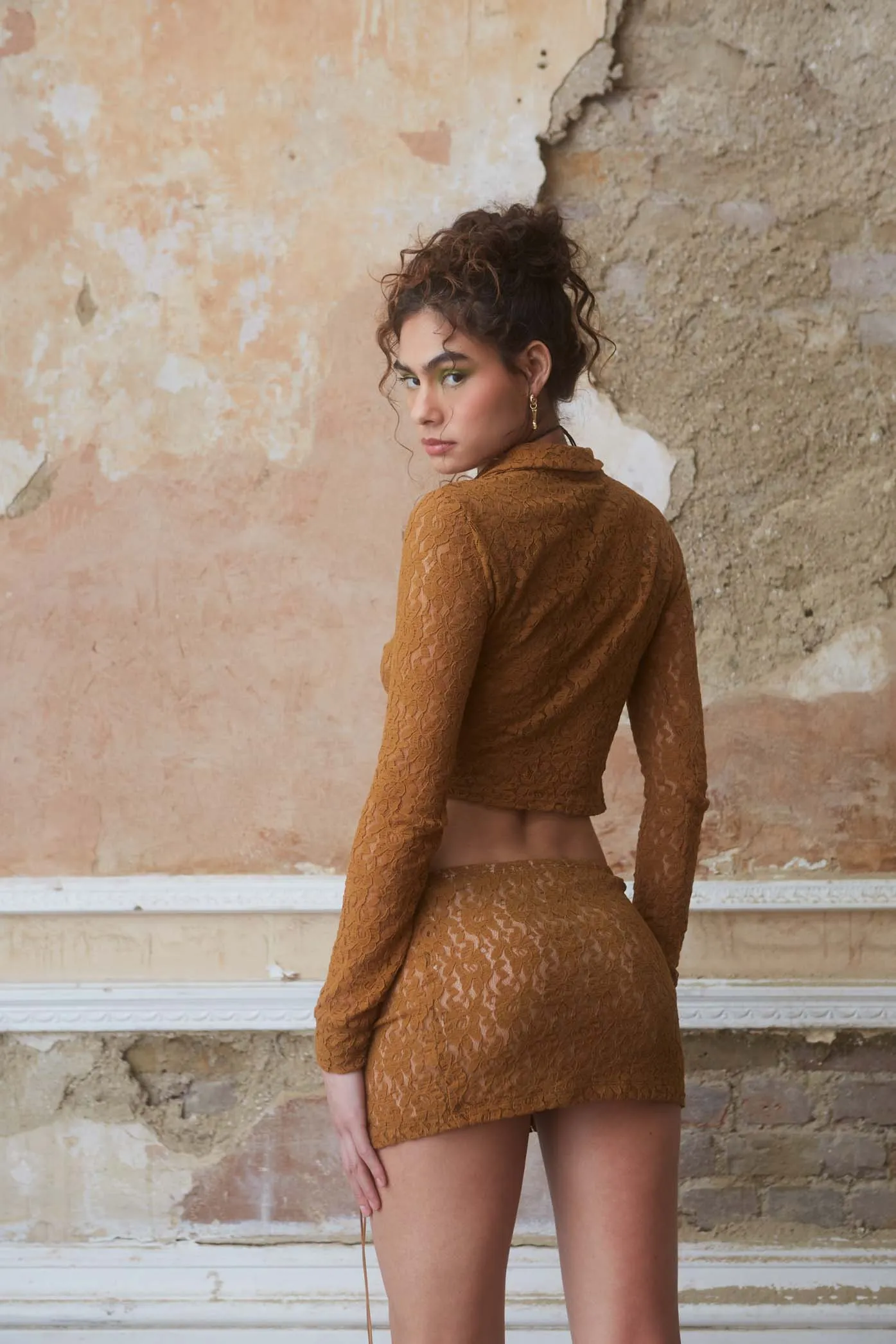 Coyote Lace Shirt sold by Jaded London product image thumbnail 3