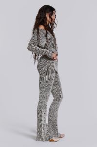 Kensu Off The Shoulder Knit Top sold by Jaded London