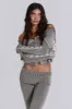 Kensu Off The Shoulder Knit Top sold by Jaded London
