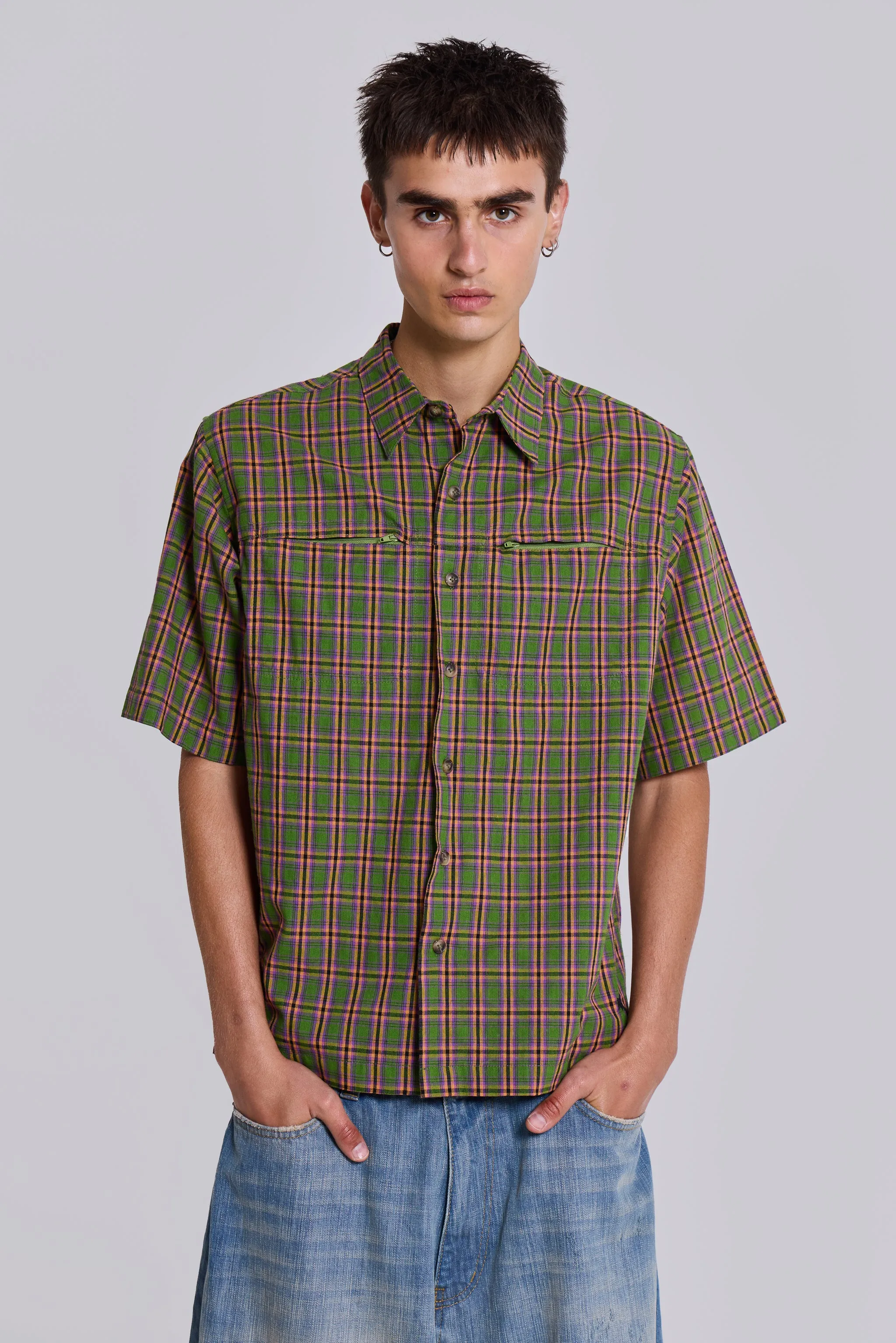 Acid Short Sleeve Shirt sold by Jaded London