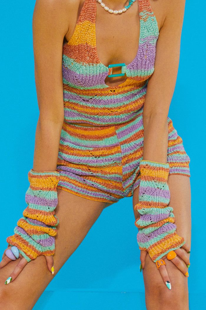Zig Zag Knit Sleeves sold by Jaded London product image thumbnail 3