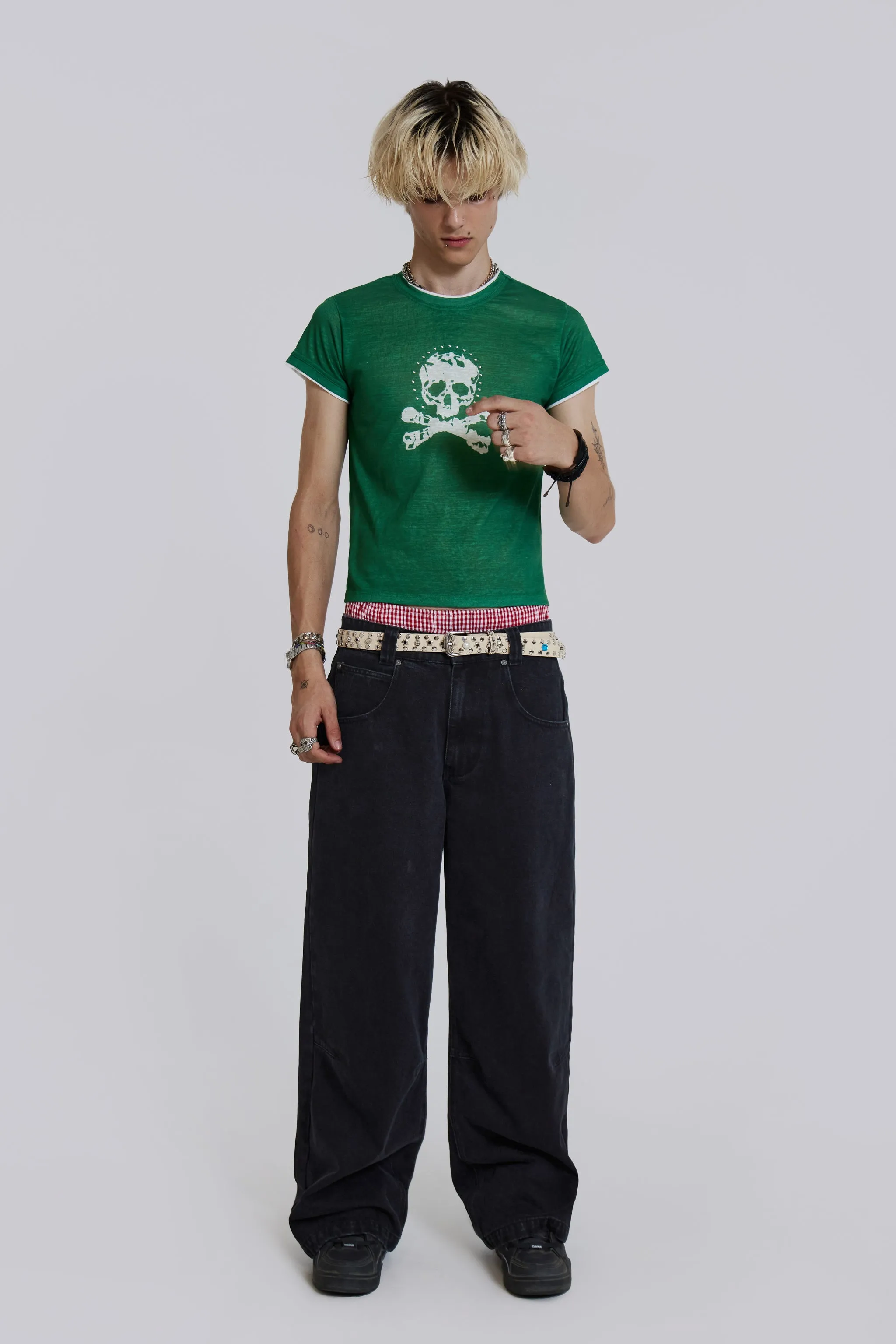 Bones Tee sold by Jaded London product image thumbnail 2