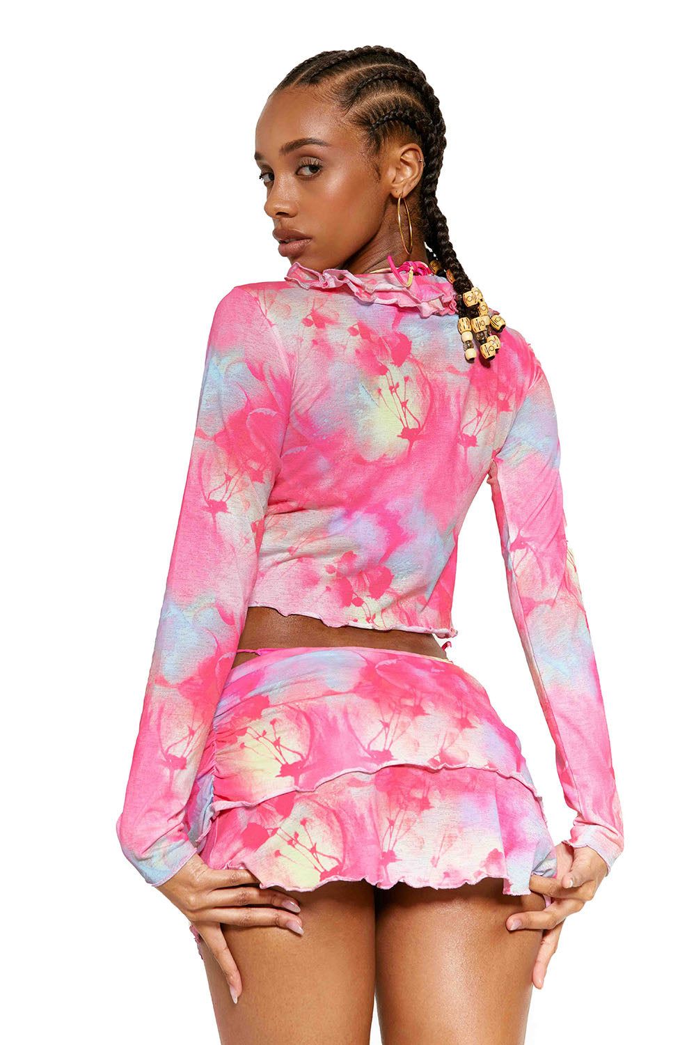 Azalea Frill Top sold by Jaded London product image thumbnail 2